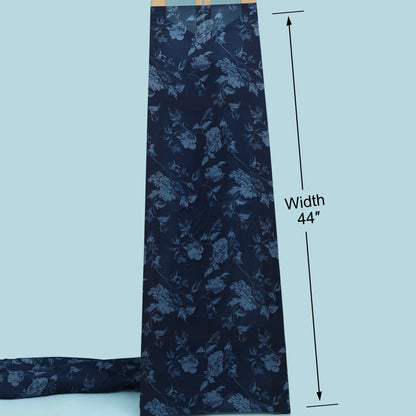 Chanderi Print Fabric