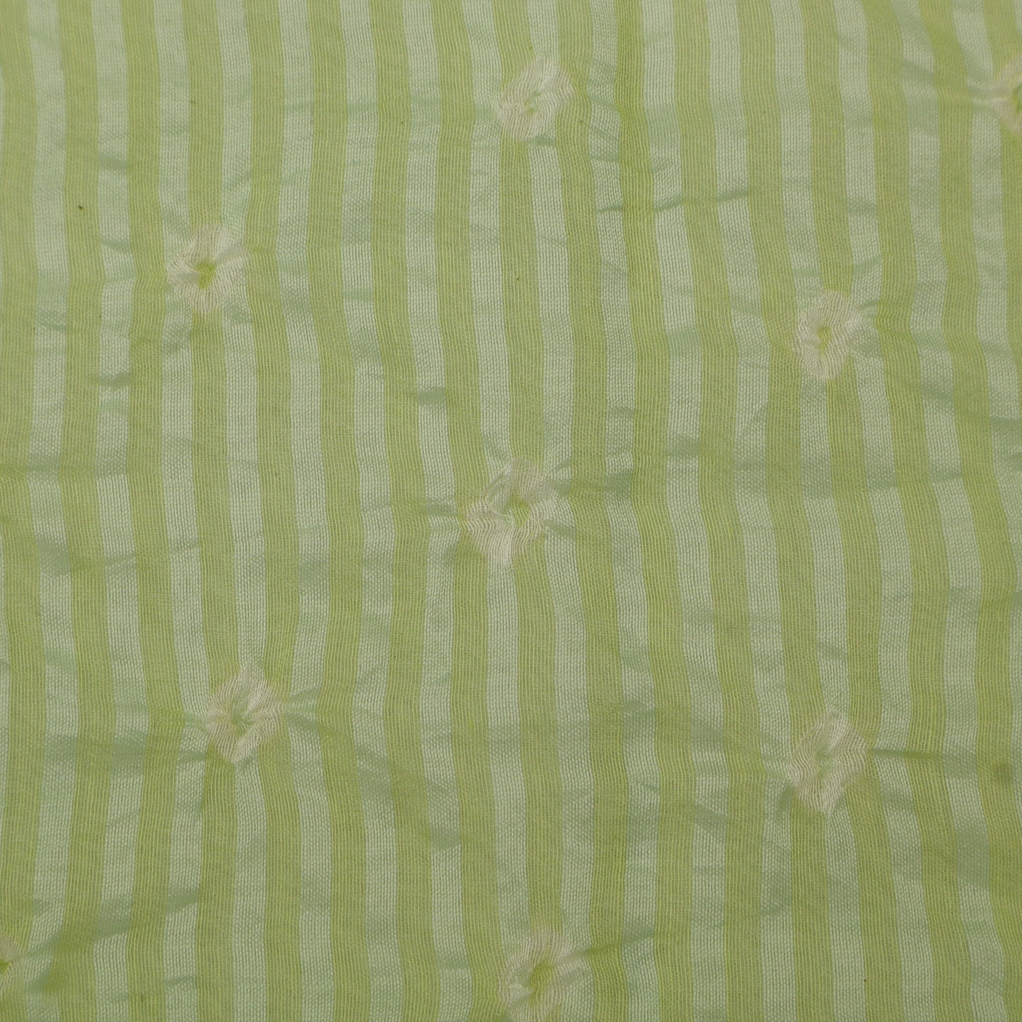 Crush Chanderi Bandhani Print Fabric
