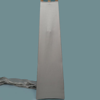 Grey Color Modal Lurex Fabric