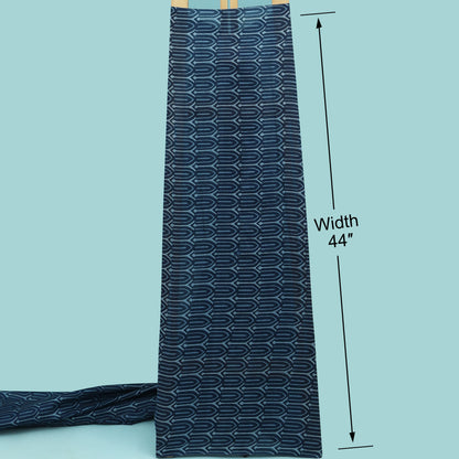 Chanderi Print Fabric