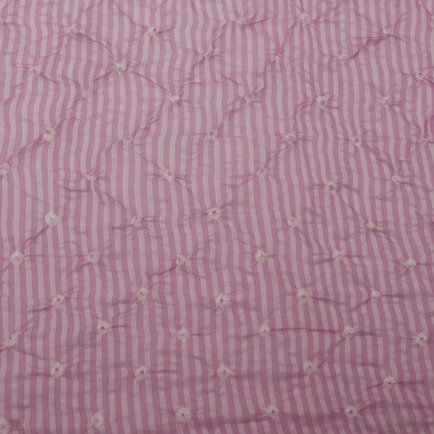 Crush Chanderi Bandhani Print Fabric