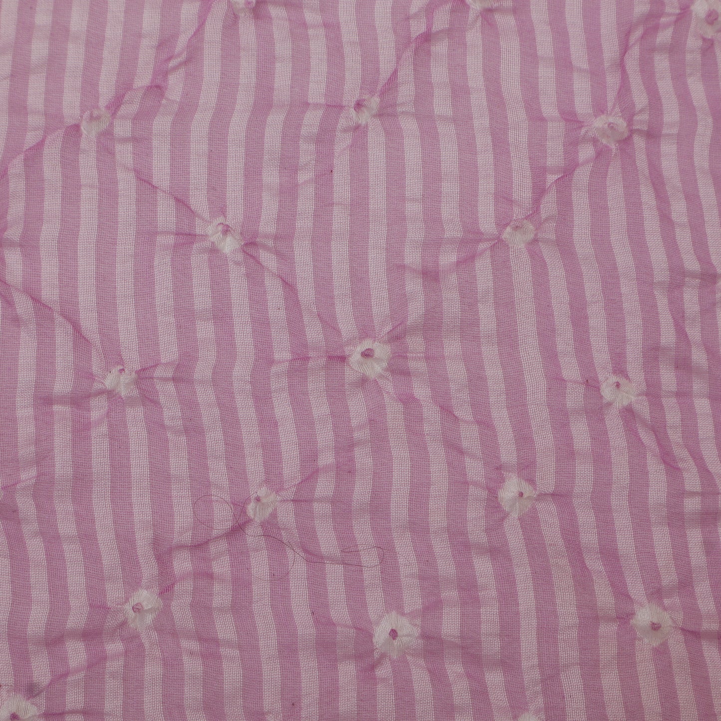 Crush Chanderi Bandhani Print Fabric