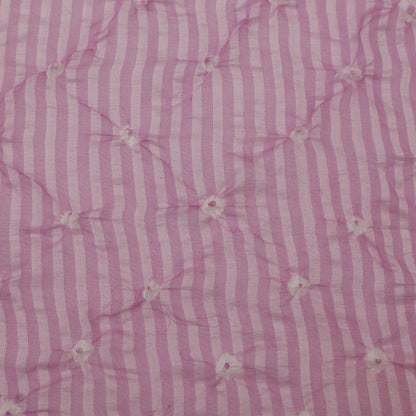 Crush Chanderi Bandhani Print Fabric
