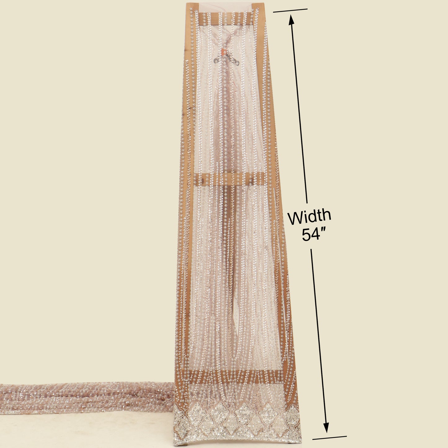 Net Embroidery Fabric