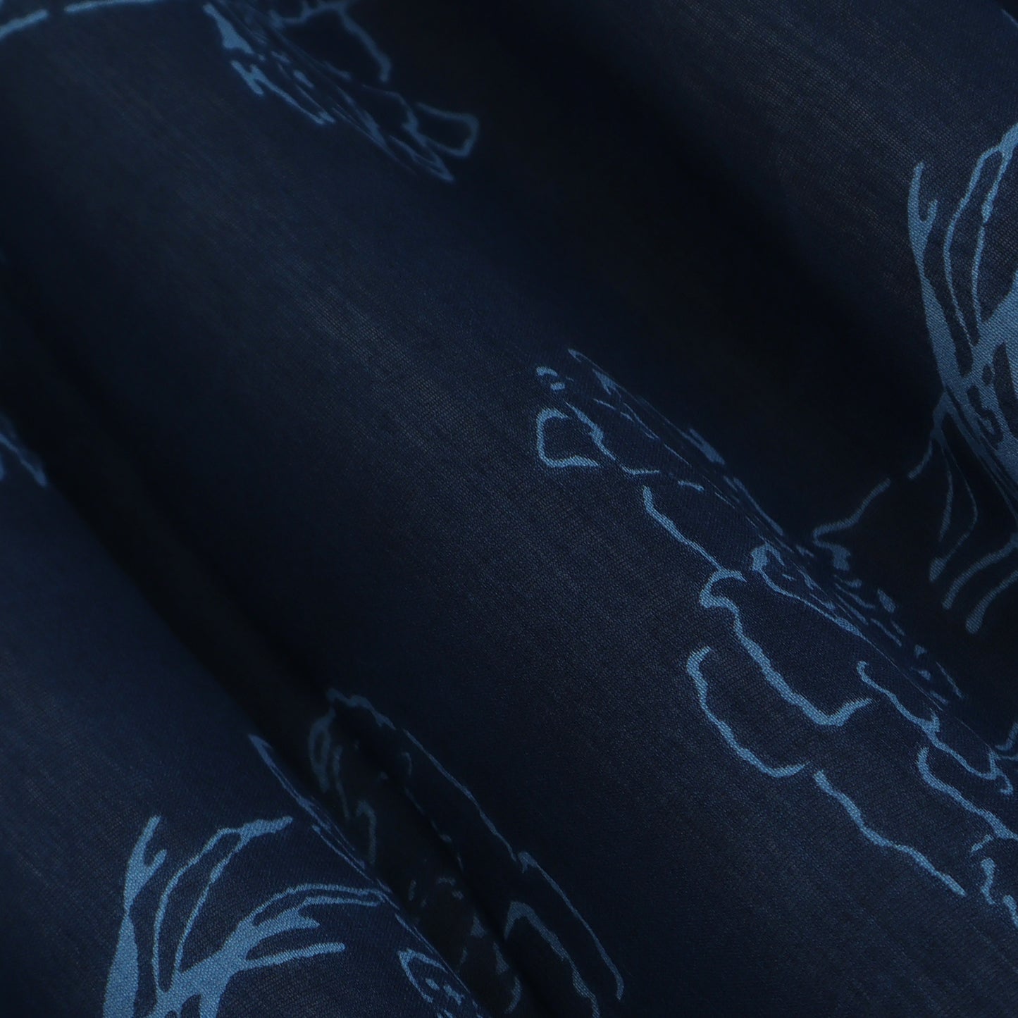 Chanderi Print Fabric