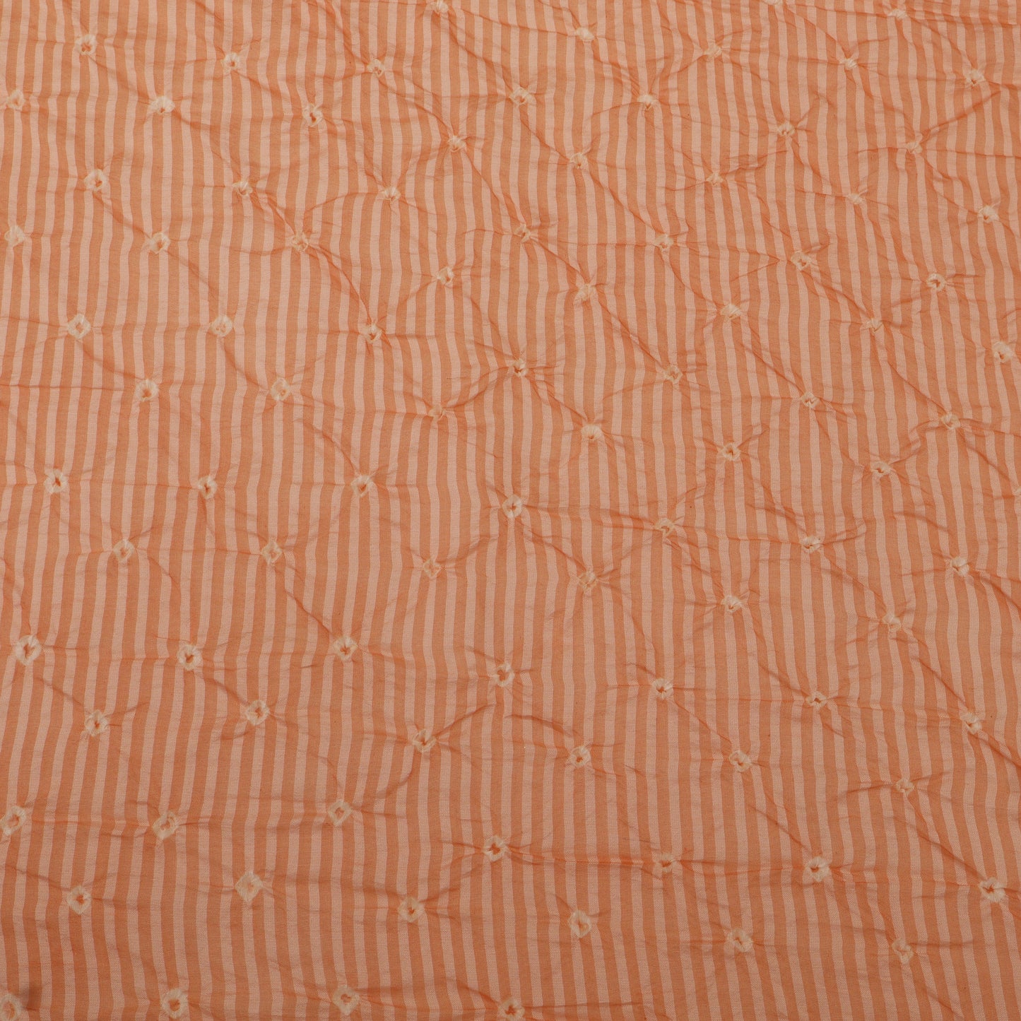 Crush Chanderi Bandhani Print Fabric
