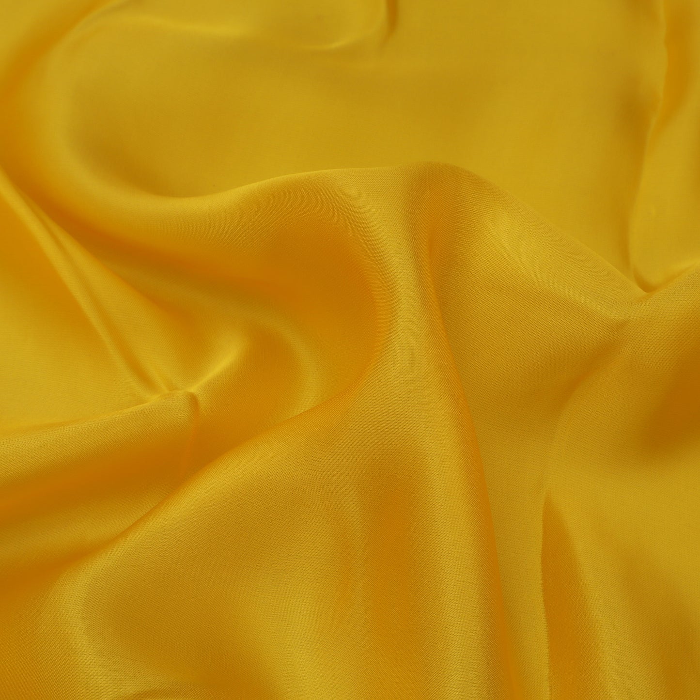 Yellow Color Organza Booti Fabric