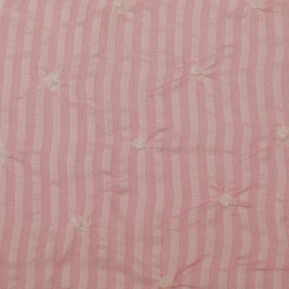 Crush Chanderi Bandhani Print Fabric