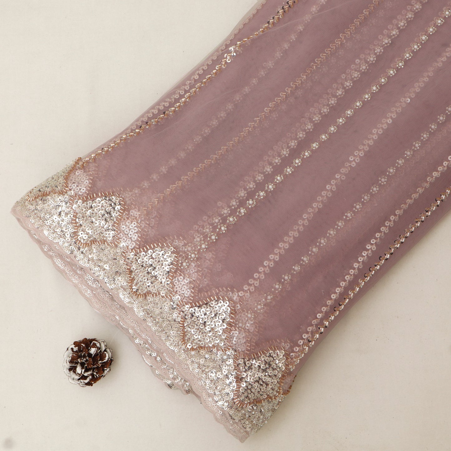 Net Embroidery Fabric