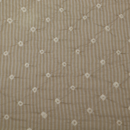Crush Chanderi Bandhani Print Fabric