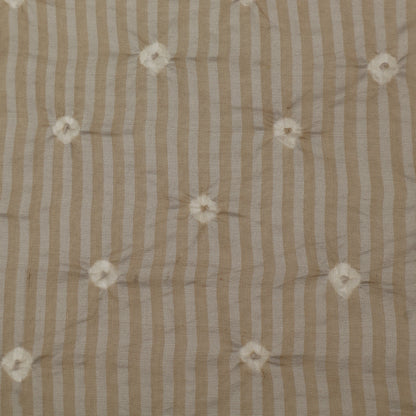 Crush Chanderi Bandhani Print Fabric