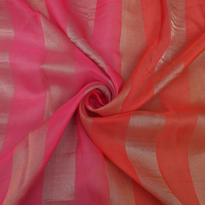 Organza Tissue Stripe Fabric