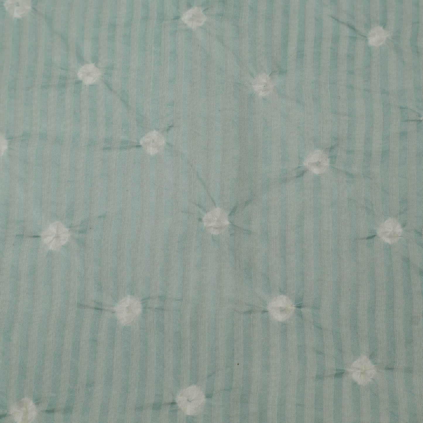 Crush Chanderi Bandhani Print Fabric