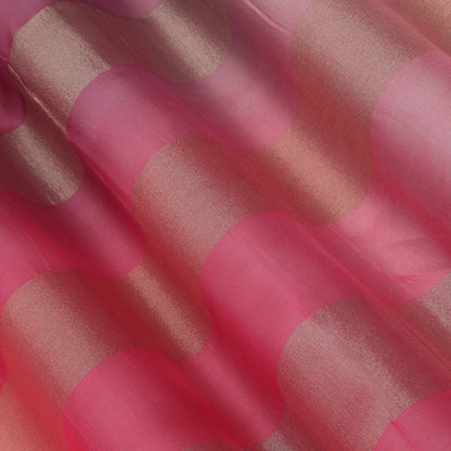 Organza Tissue Stripe Fabric