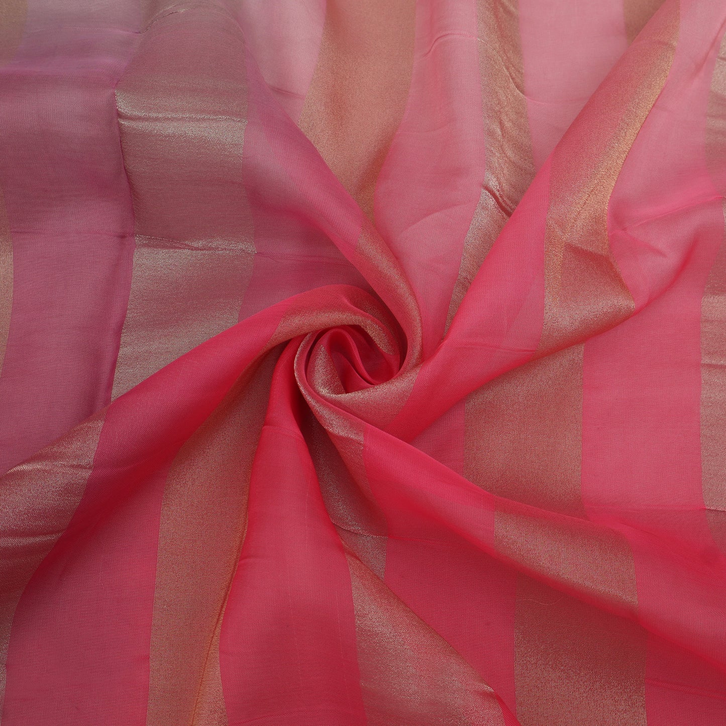 Organza Tissue Stripe Fabric