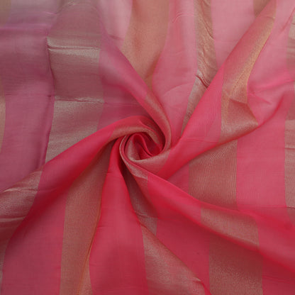 Organza Tissue Stripe Fabric
