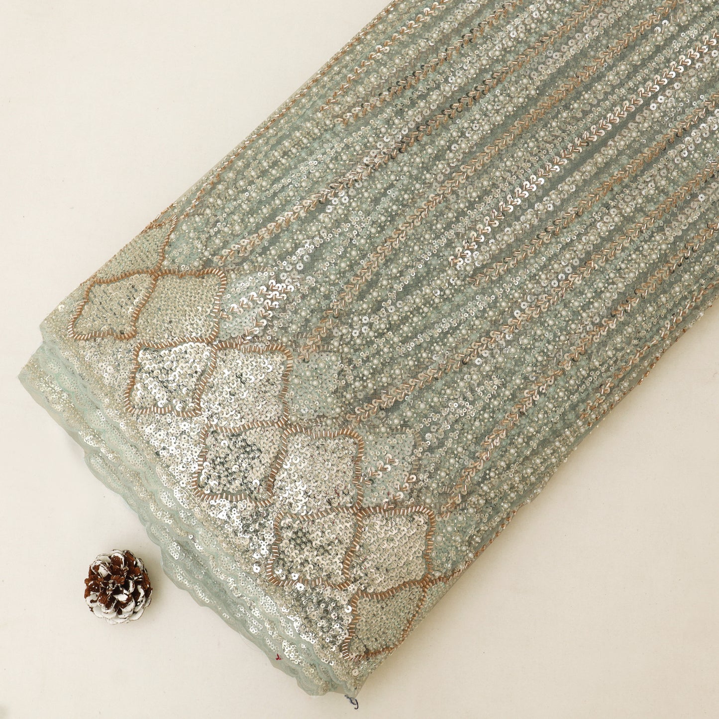 Net Embroidery Fabric