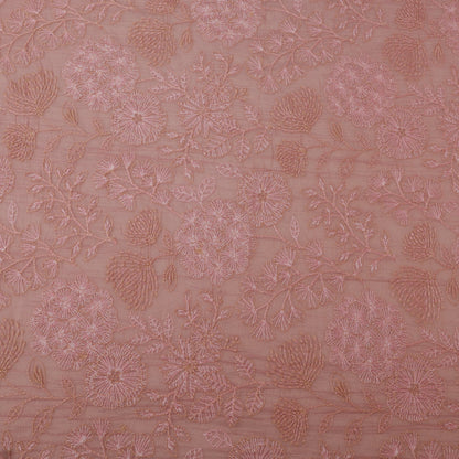 Chanderi Embroidery Fabric