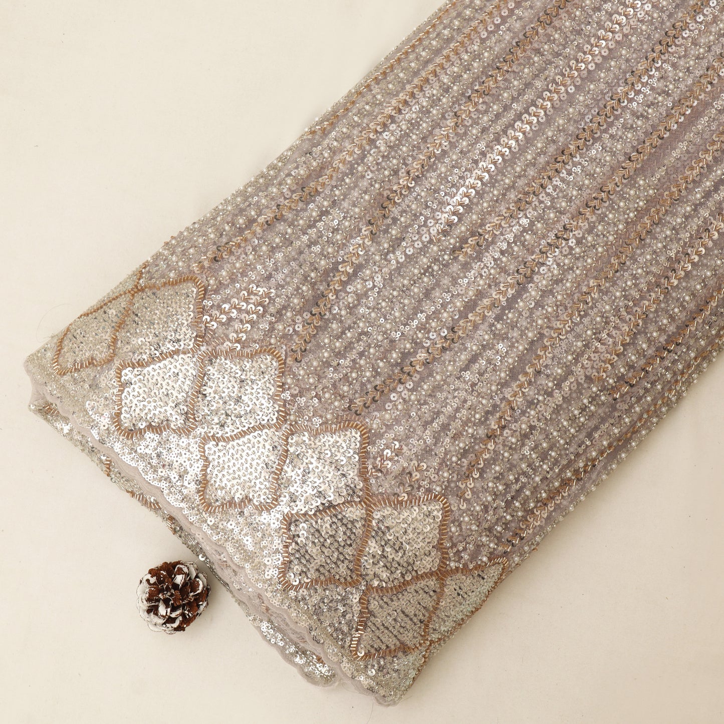 Net Embroidery Fabric