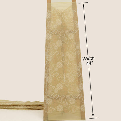 Chanderi Embroidery Fabric