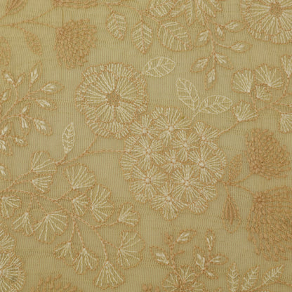 Chanderi Embroidery Fabric