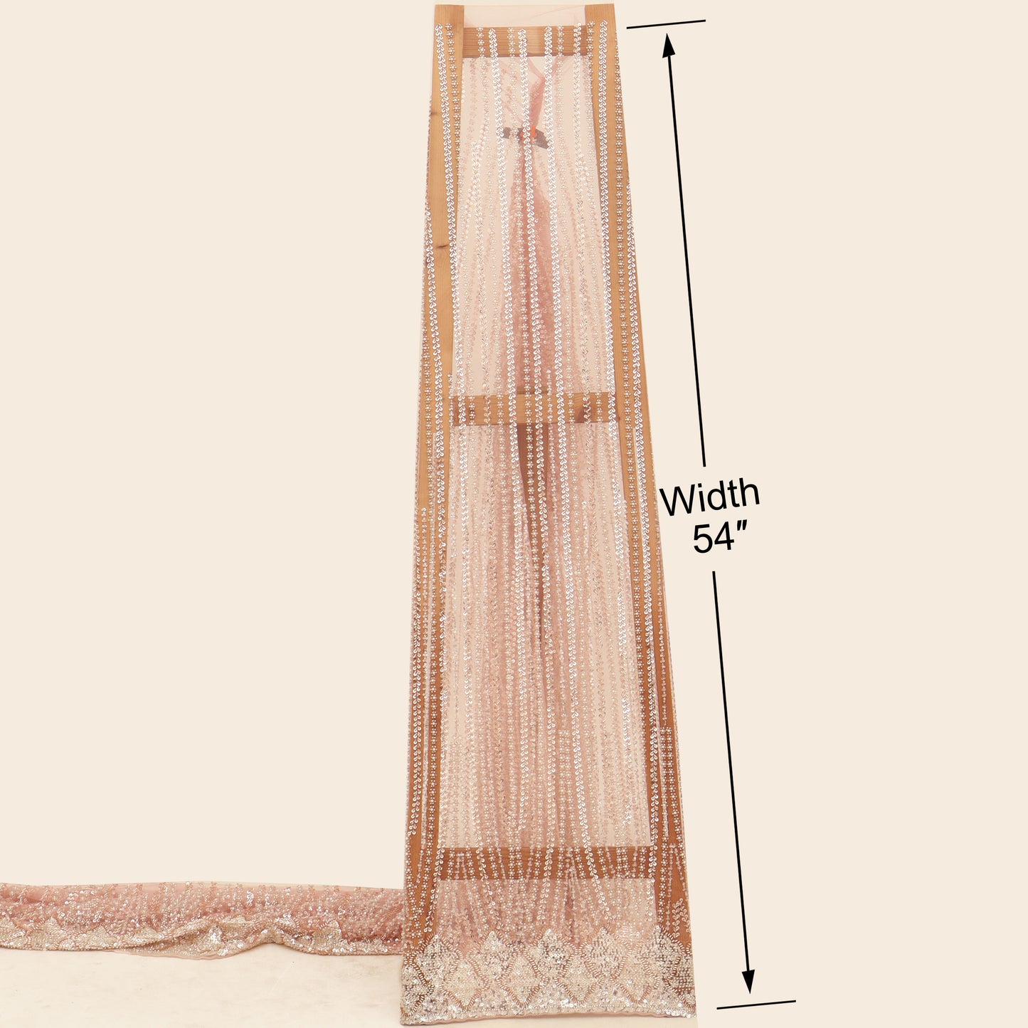 Net Embroidery Fabric