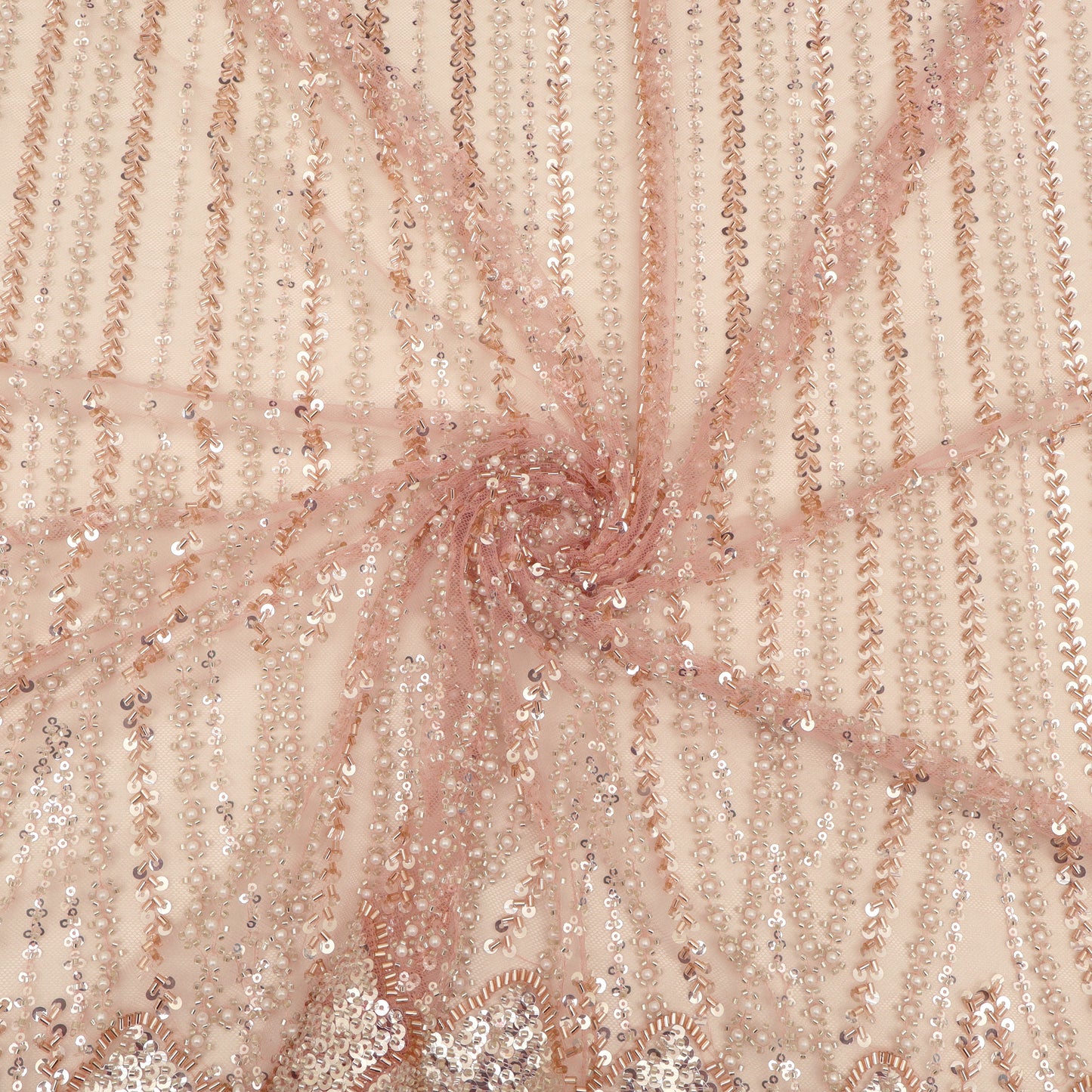 Net Embroidery Fabric