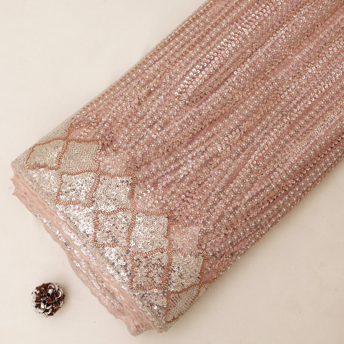 Net Embroidery Fabric