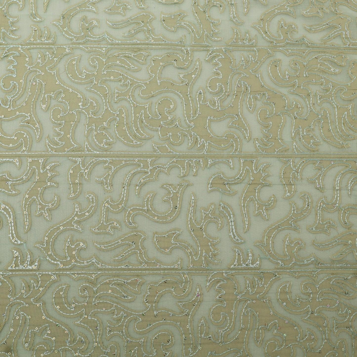 Chanderi Embroidery Fabric