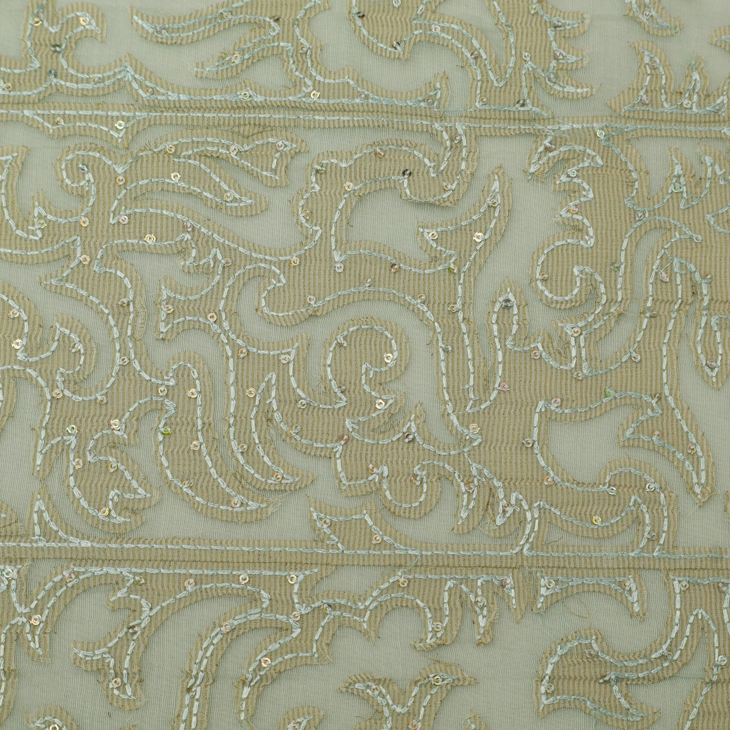 Chanderi Embroidery Fabric