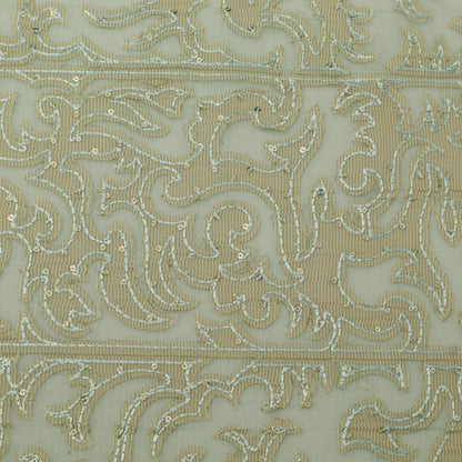 Chanderi Embroidery Fabric