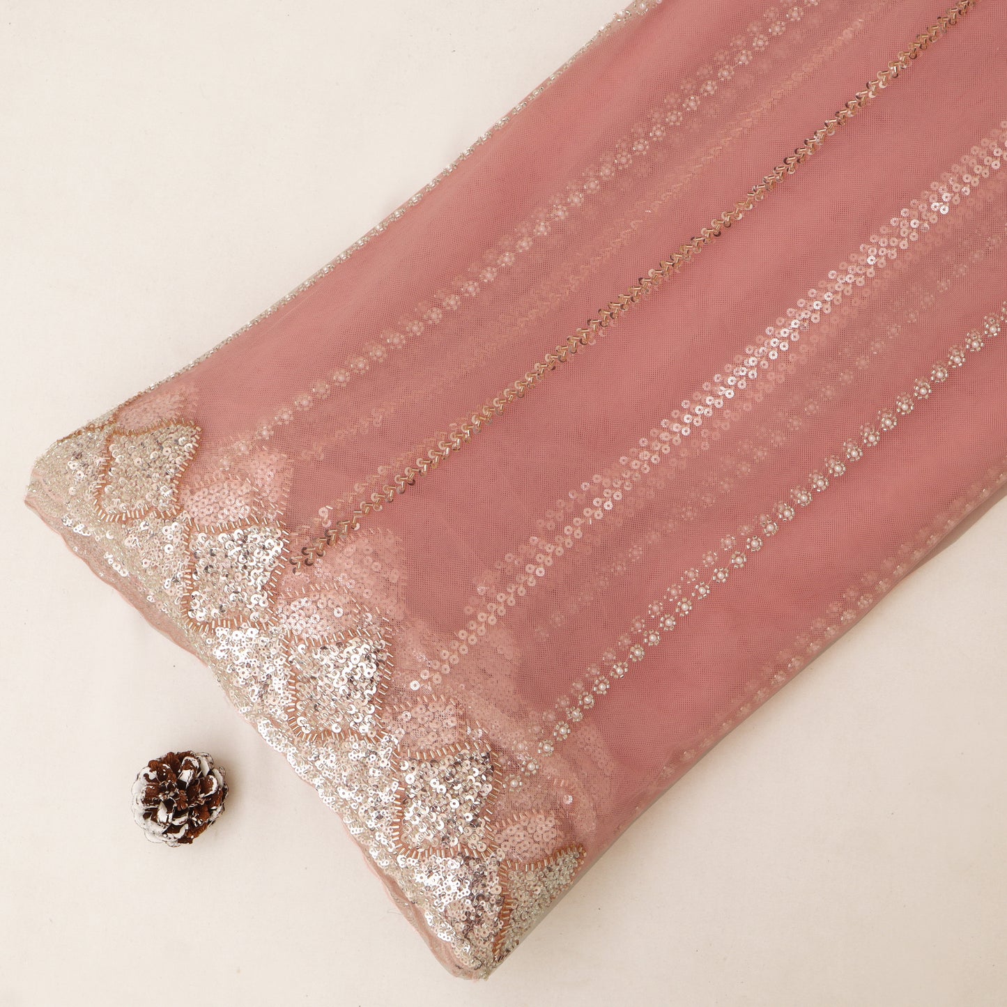 Net Embroidery Fabric