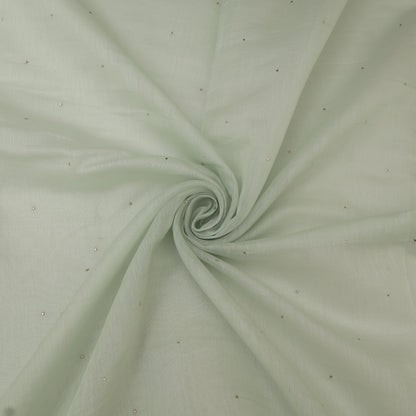 Chanderi Embroidery Fabric