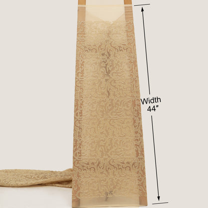 Chanderi Embroidery Fabric