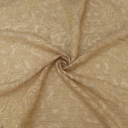Chanderi Embroidery Fabric