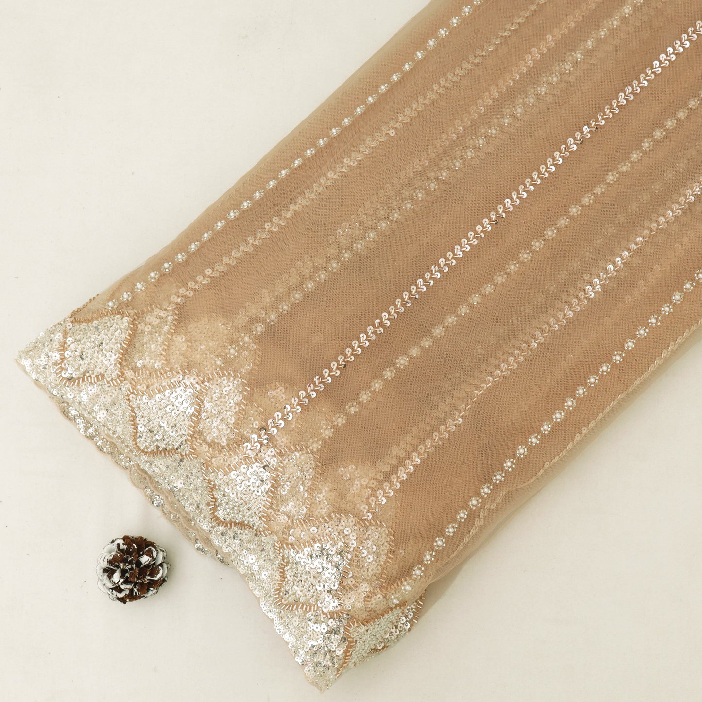 Net Embroidery Fabric