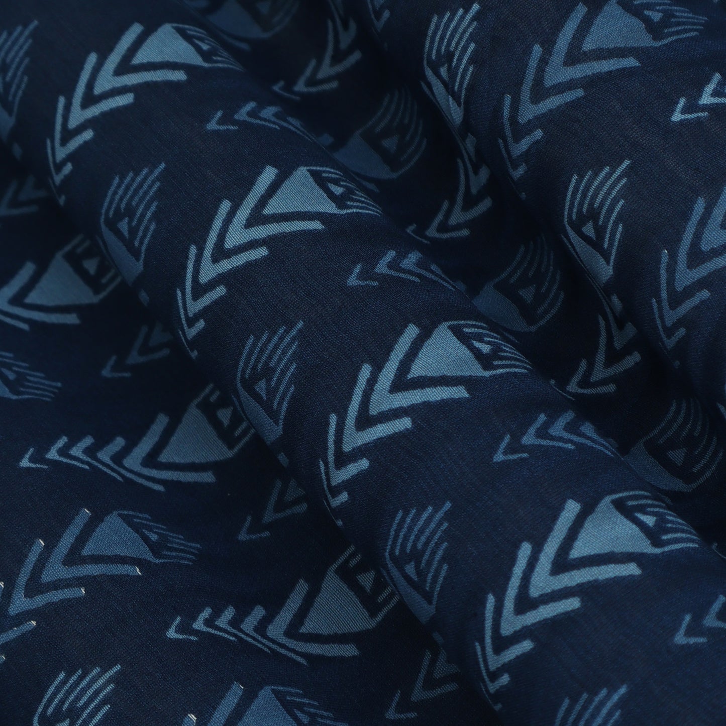 Chanderi Print Fabric