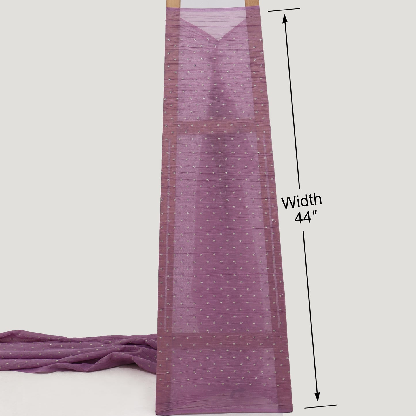 Chanderi Embroidery Fabric