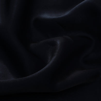 Black Color Linen Satin Zari Fabric