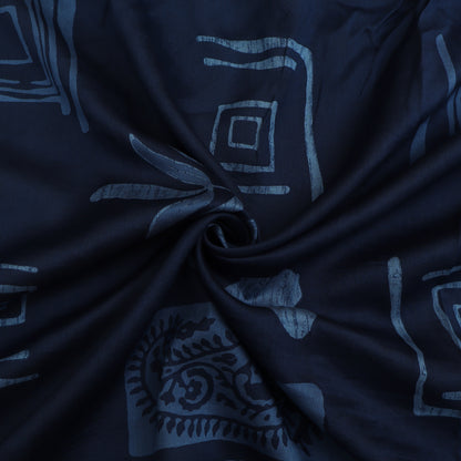 Chanderi Print Fabric