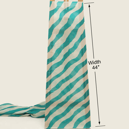 Chanderi Print Fabric