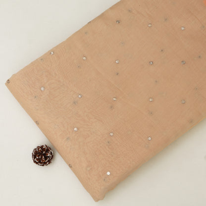 Chanderi Embroidery Fabric