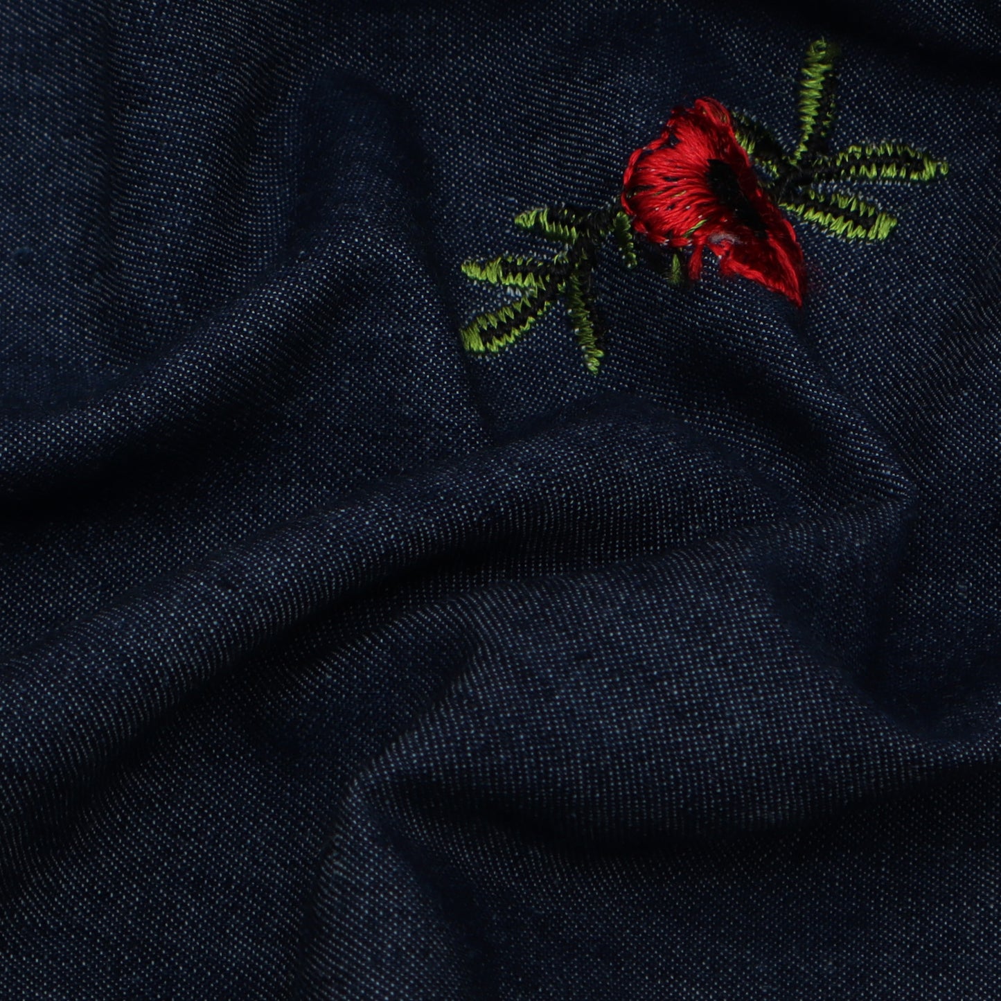 Colored Denim Fabric