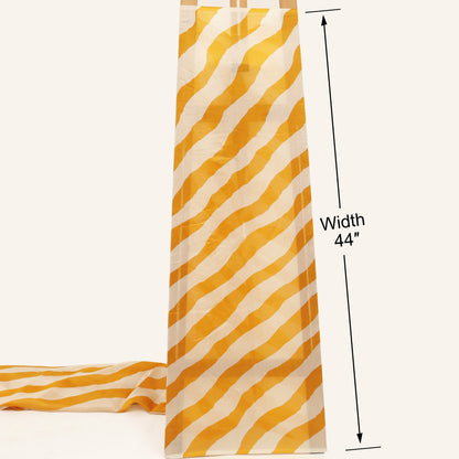 Chanderi Print Fabric