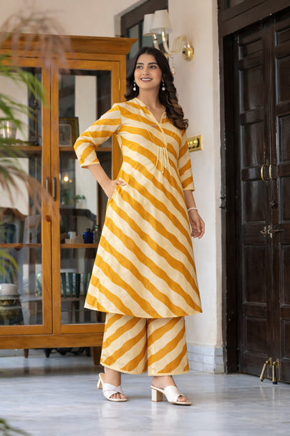 Chanderi Print Fabric