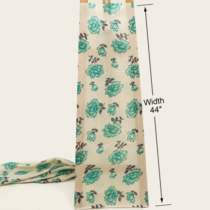 Chanderi Print Fabric
