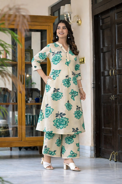 Chanderi Print Fabric