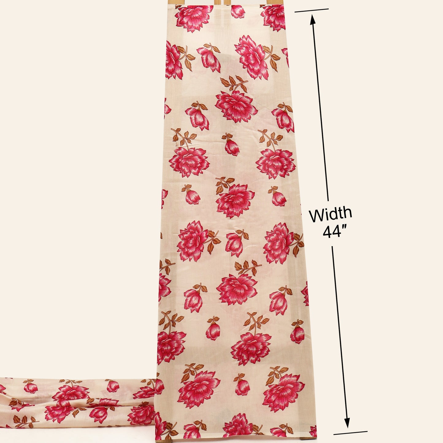Chanderi Print Fabric