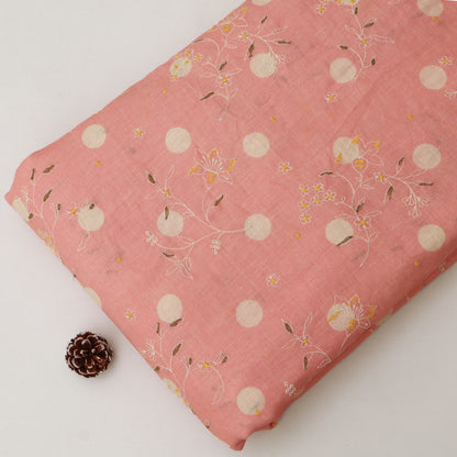 Pure Linen Embroidery Fabric