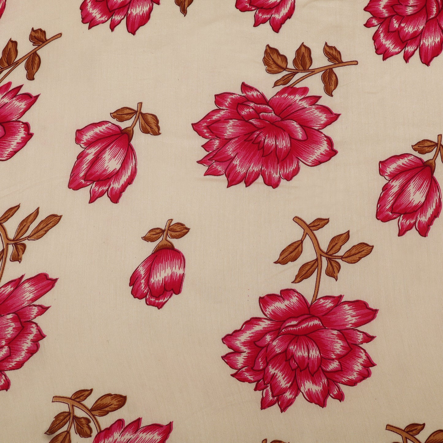 Chanderi Print Fabric